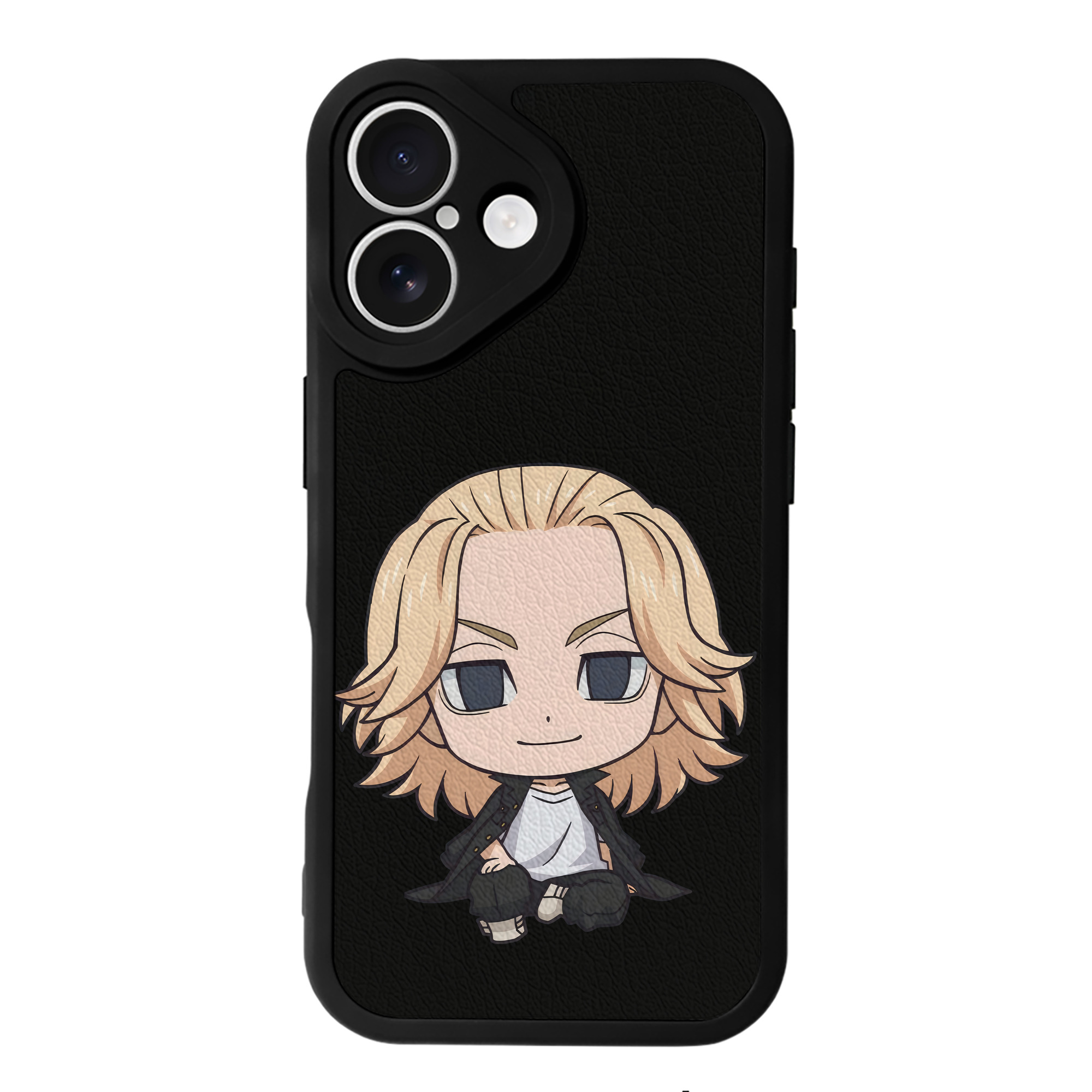 （画像用） 東京リベンジャーズ Tokyo Revengers 【iPhone 16シリーズ対応】シリコンスマホケース（レザー調） 材質：シリコン